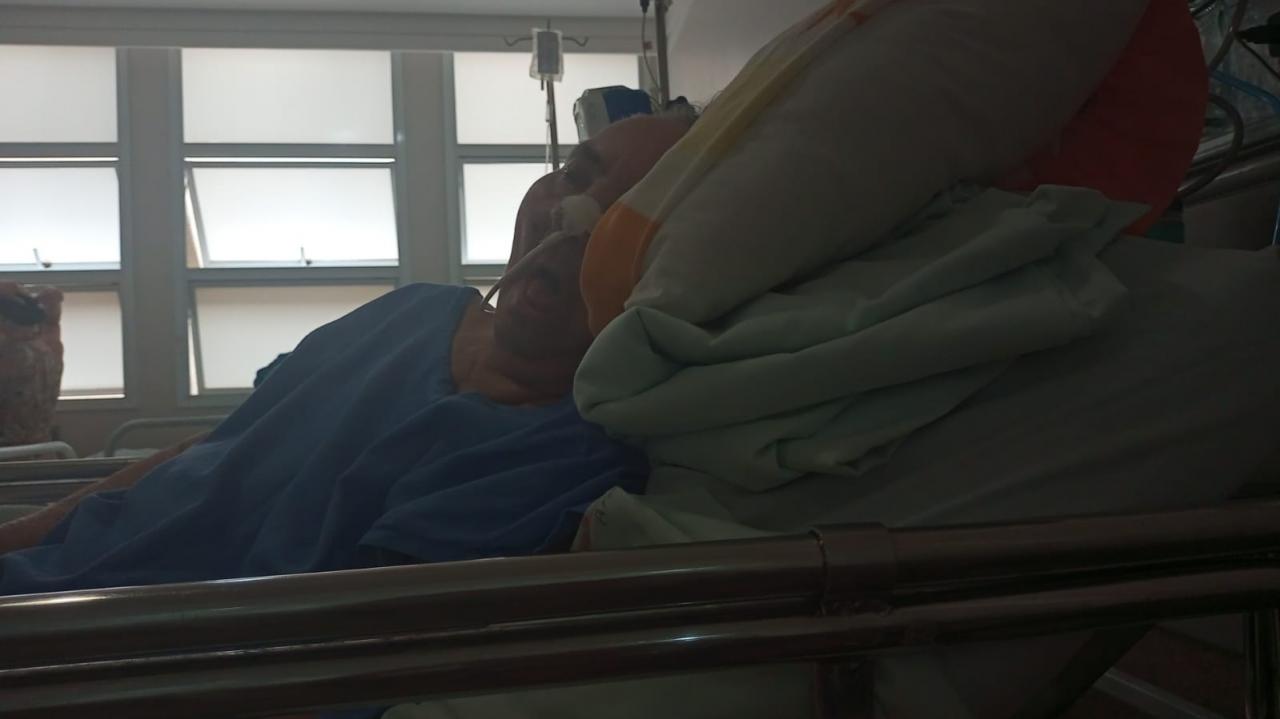 Foto 2 de 2 — Dona Rita tem novo AVC e família pede ajuda para tratamento